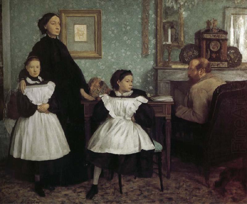 Edgar Degas Belini Family china oil painting image